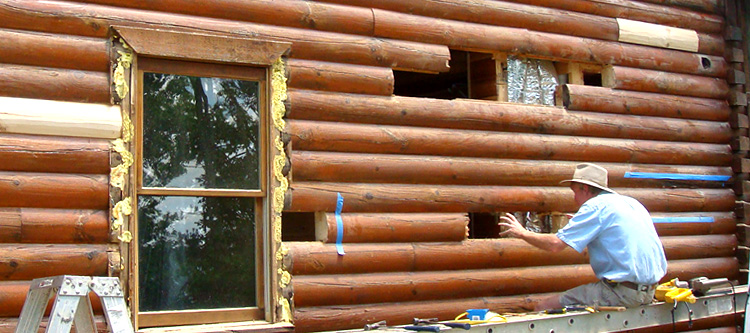 Log Home Repair Montgomery, Alabama